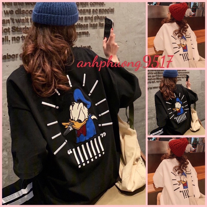 Áo thun Vịt Mũ XanhÁo phông unisex nam nữ mặc đôi, nhóm, lớp Cá tínhFree ship rẻ nhấtChất cotton mát thấm hút mồ hôi