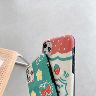 Ốp iPhone Yakult Dâu iPhone 7Plus/8Plus/X/Xs Max/11/11 Pro Max - ốp iphone