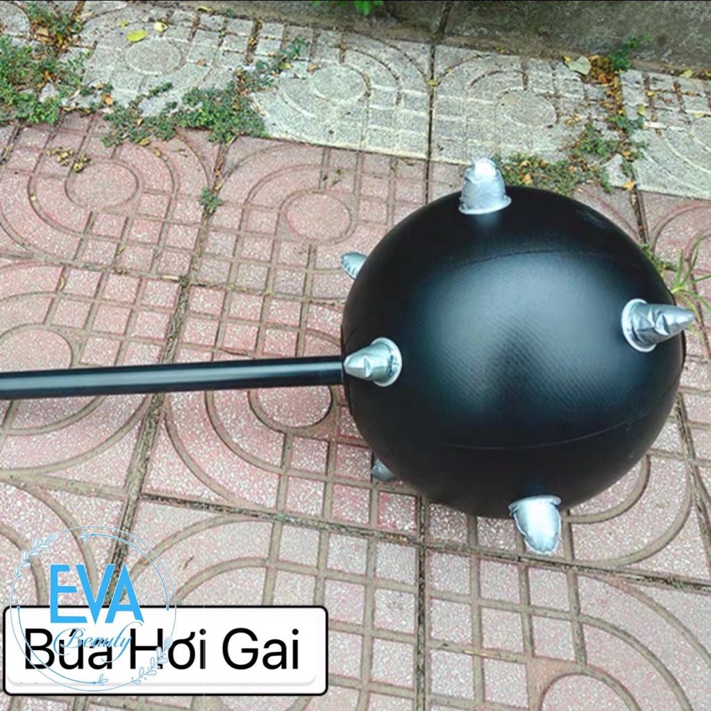 Đồ chơi Búa Gai Tròn Bơm Hơi Cầm Tay Size To 70 Cm M3468