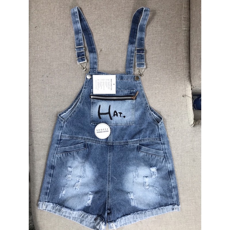 QUẦN YẾM SHORT JEAN HAIQUANG THÊU CHỮ TÚI TRƯỚC CHẤT ĐẸP -MÃ YẾM HQ05 | BigBuy360 - bigbuy360.vn