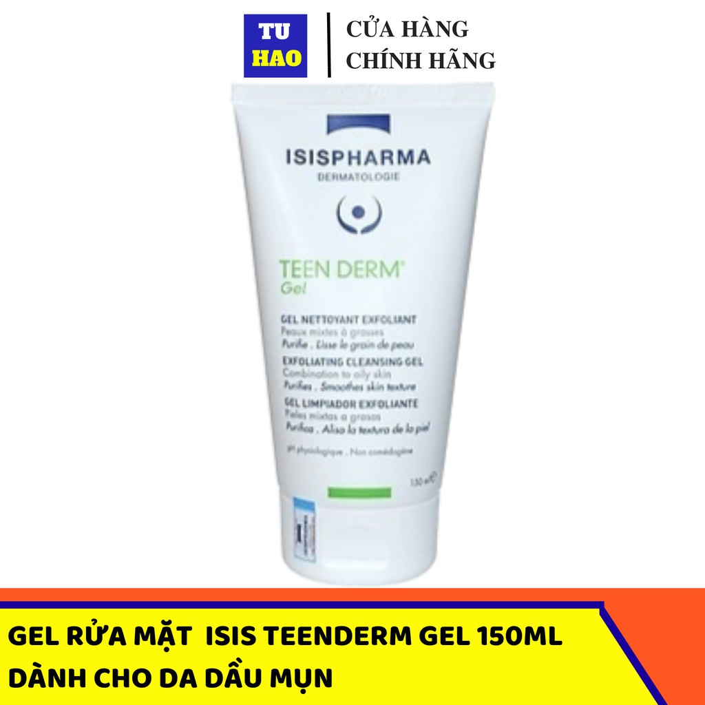 ✅(CHÍNH HÃNG) GEL RỬA MẶT ISIS TEENDERM GEL 150ML