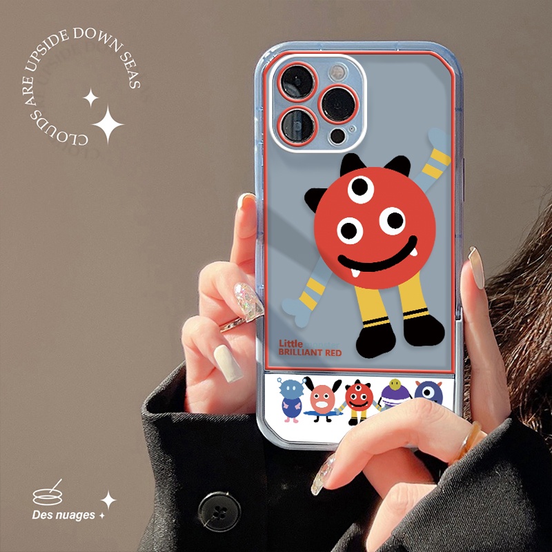 Ốp Điện Thoại TPU Silicon Mềm Trong Suốt Chống Sốc Có Giá Đỡ Cho Iphone 13 12 11 Pro Max 8 7 Plus X XR XS 6 6S SE 2020