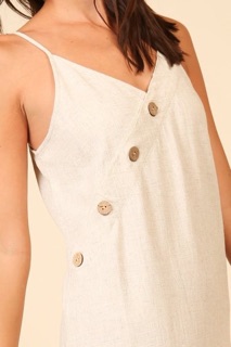 Đầm dây linen hiệu Misia