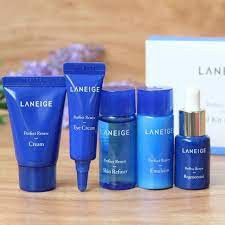 (hàng mới, HOT HOT) Kit MINI 5 món dưỡng da toàn diện #Laneige 𝐏𝐞𝐫𝐟𝐞𝐜𝐭 𝐑𝐞𝐧𝐞𝐰 𝐓𝐫𝐢𝐚𝐥