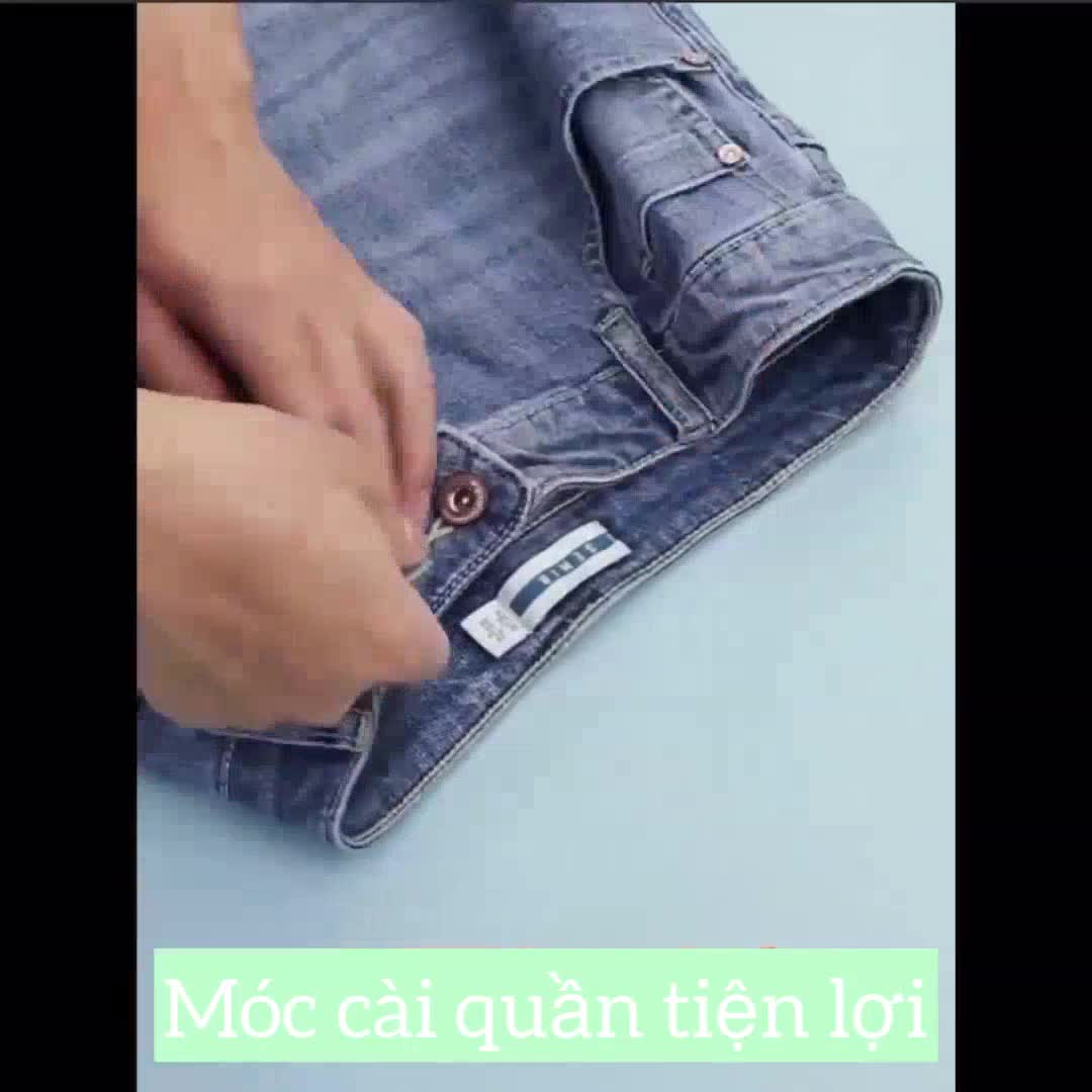 Nút Gài điều chỉnh lưng quần rộng - Móc thu hẹp eo quần Bò quần Jeans Nam Nữ - Chốt cài quần rộng eo Meo Shop | BigBuy360 - bigbuy360.vn