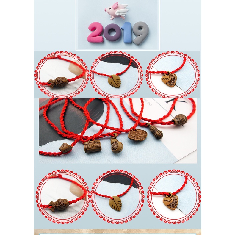 Vòng tay chỉ đỏ may mắn nam nữ,unisex thời trang cá tính,vòng tay đôi tình yêu chất liệu cao cấp LOZI (VT-09)