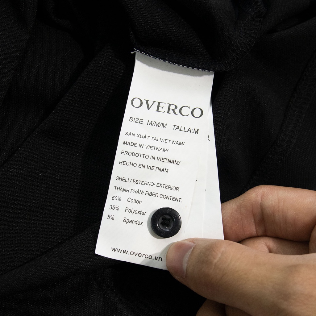 Áo Nam Polo KOWALSKI OVERCO Cao Cấp Chất Vải Cotton Mềm Mịn Thoáng Mát Co Giãn 4 Chiều