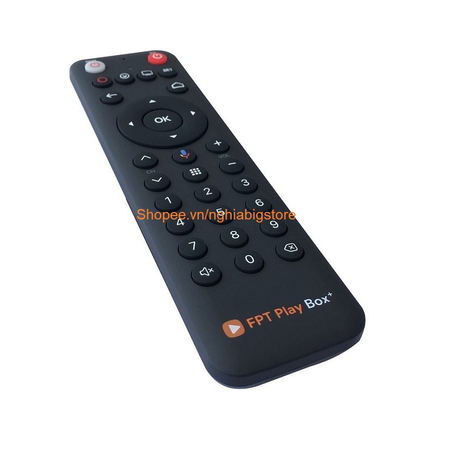 [Chính Hãng] Remote Điều Khiển Giọng Nói FPT Play Box TV, Hộp Tivi FPT Play Box - NowShip, Grab