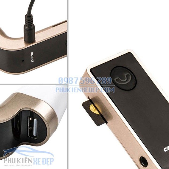 Máy nghe nhạc tẩu MP3 Bluetooth cho xe hơi