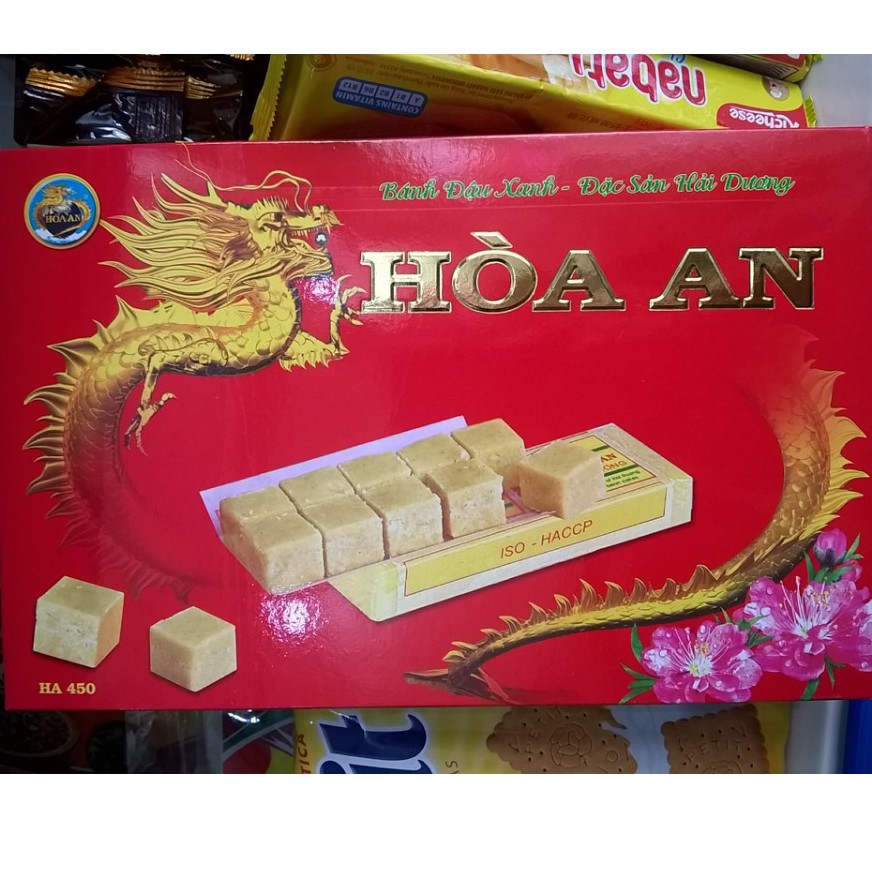 Bánh đậu xanh Hòa An 450g