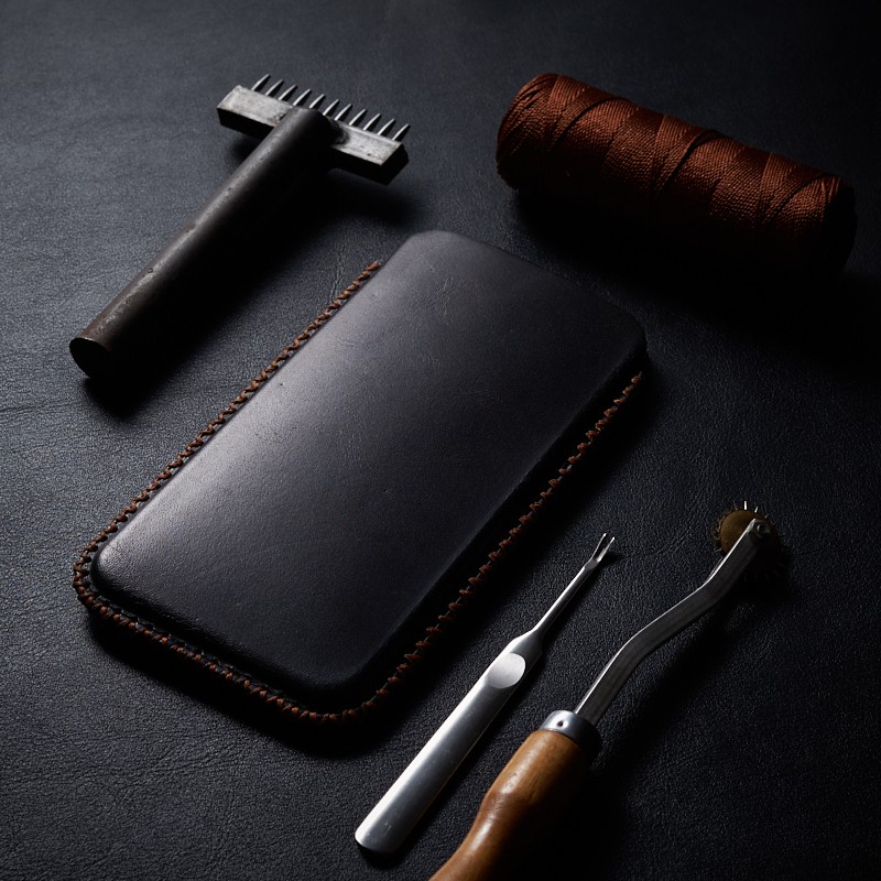 Bao Da Rút Ionecase Iphone XS Max Luxury Handmade Da Bò Thật