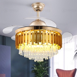 Đèn quạt trần trang trí DQ 8042