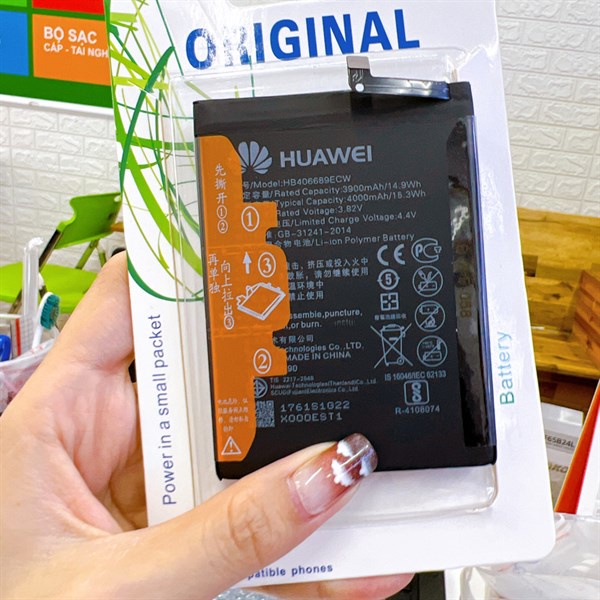 Pin zin công ty HB406689ECW Huawei Y7 2019 / Y7 Pro 2019 / Y7 Prime 2019 / Y9 2019 / Y9 Pro 2019