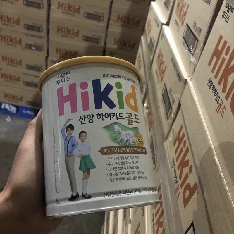 2023Sữa dê HiKid Hàn Quốc 700g