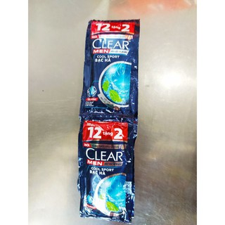 Dây dầu gội Clear 10 gói