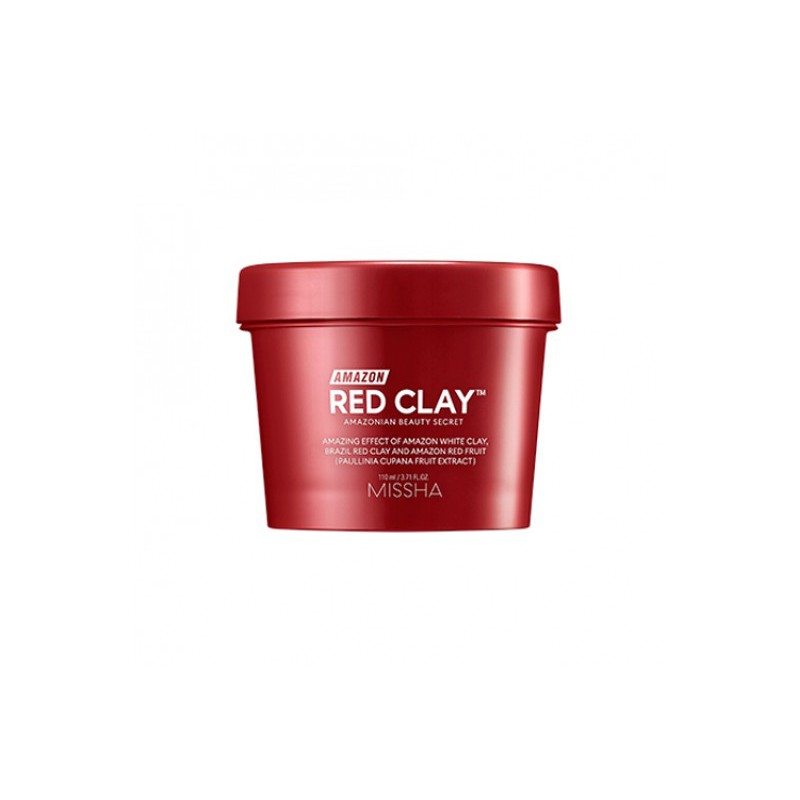 Mặt Nạ Đất Sét Làm Sạch Sâu, Chăm Sóc Lỗ Chân Lông Missha Amazon Red Clay™Pore Mask 110ml | BigBuy360 - bigbuy360.vn