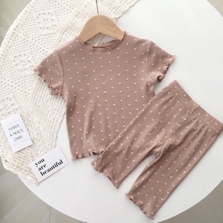 Set bộ chấm bi cho bé gái