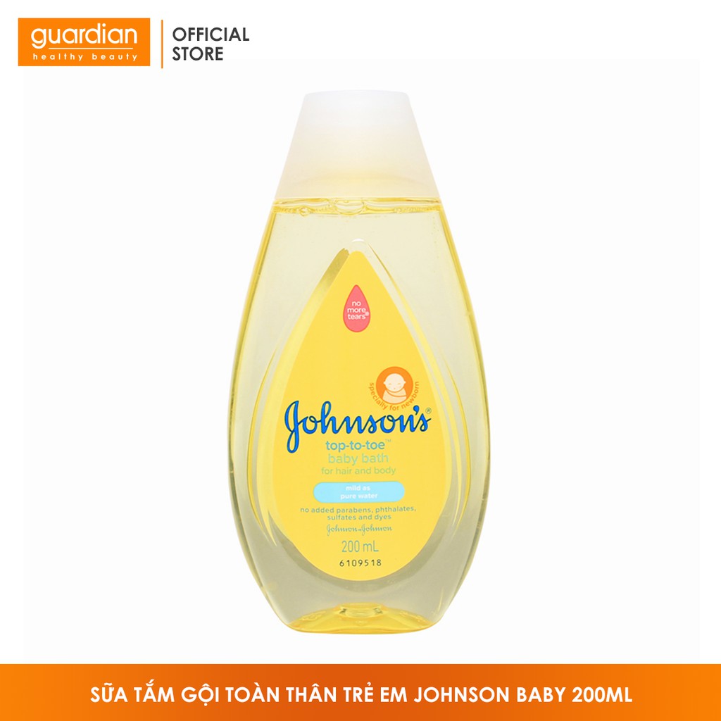 Sữa tắm gội toàn thân trẻ em Johnson Baby 200ml