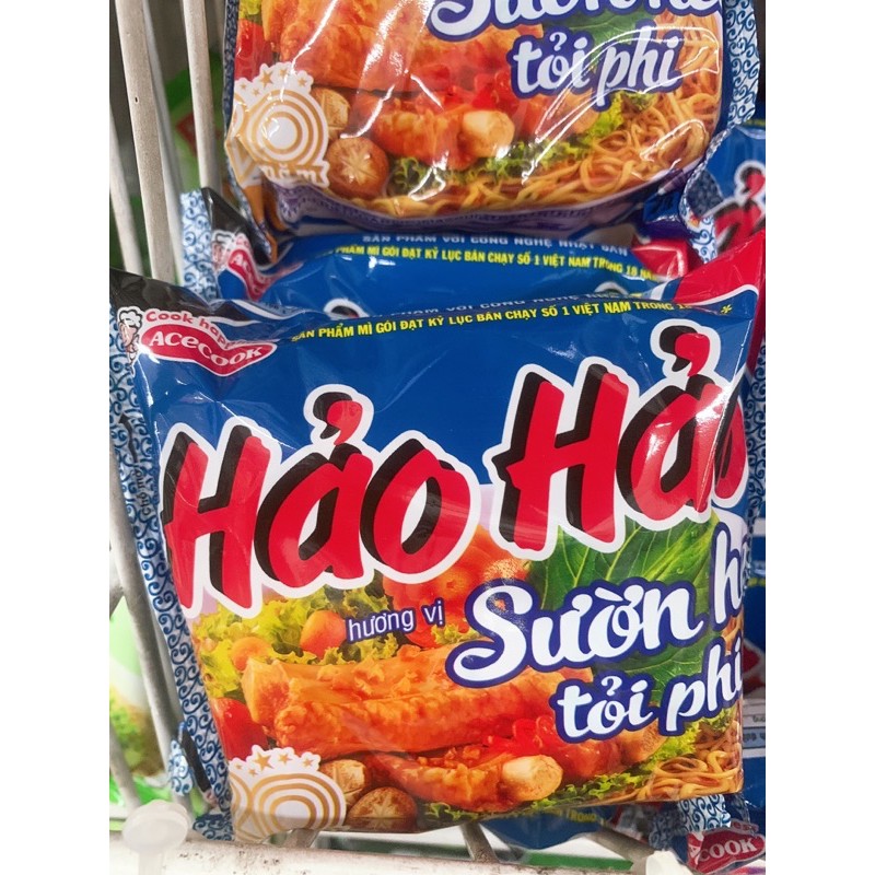 Mì xào Hảo Hảo Tôm Hành/ sườn heo tỏi phi/ sa tế hành tím/ tôm xào chua ngọt 75g