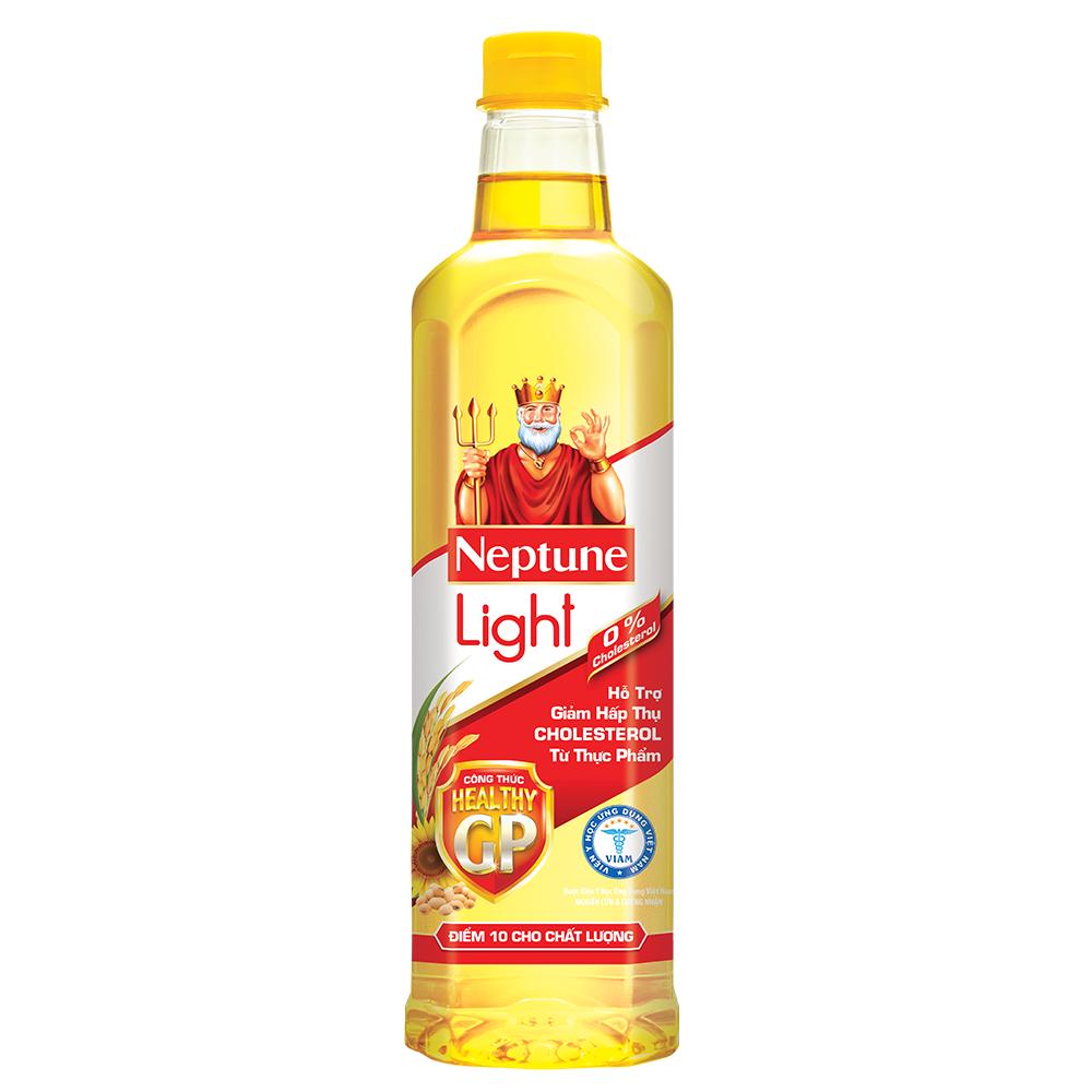 [Mã FMCGMALL -8% đơn 250K] Dầu ăn Neptune Light 1L