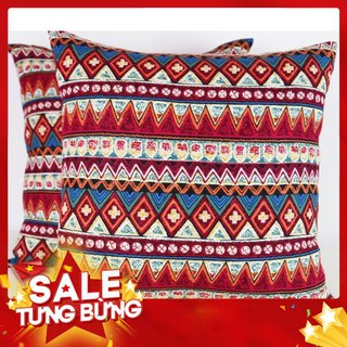 [ Big Sale ] Vỏ Gối Thổ Cẩm Dệt Ấn Độ chất lượng cao, giá cực tốt
