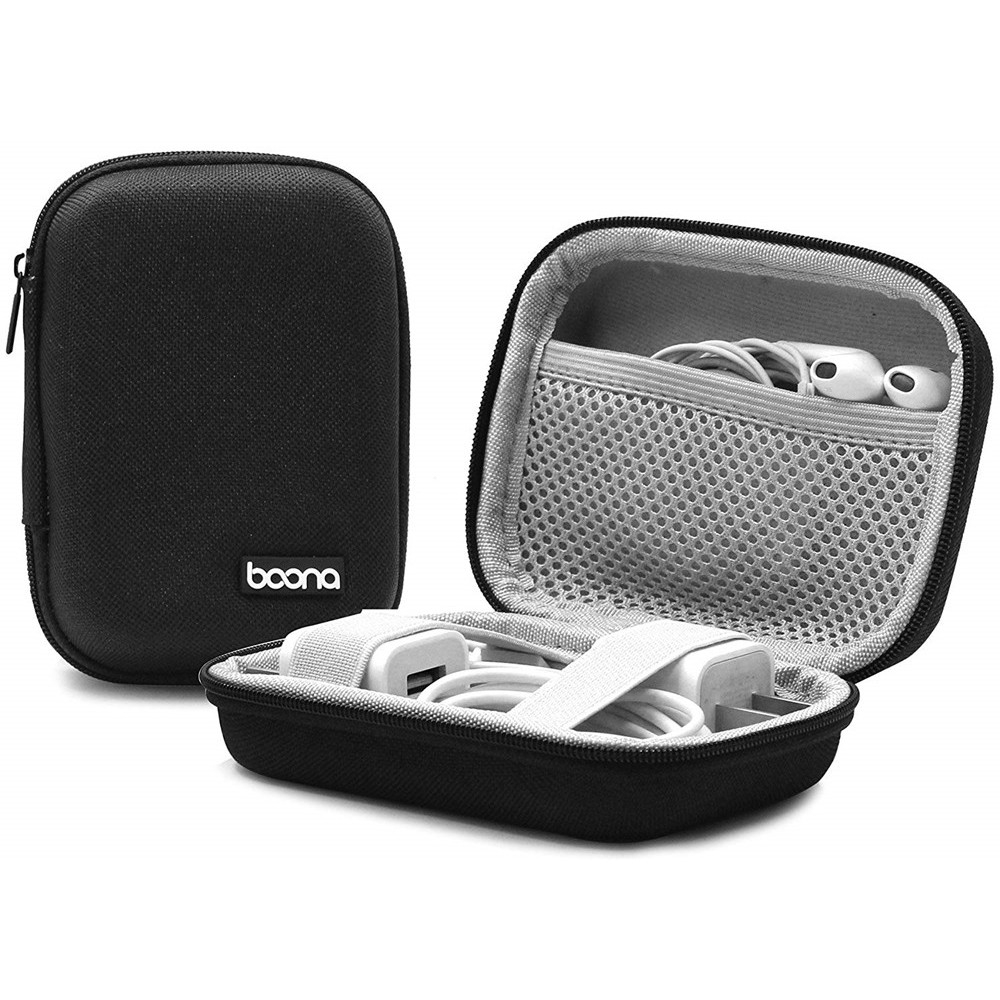Baona Túi đựng cáp sạc / tai nghe cho du lịch