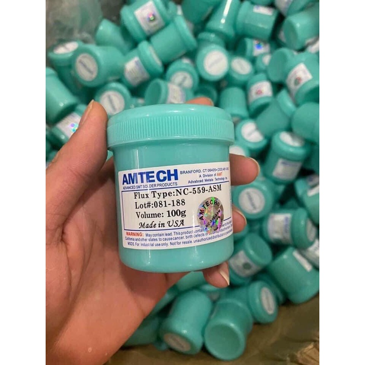 MỠ HÀN AMTECH chính hãng KHÔNG KHÓI
