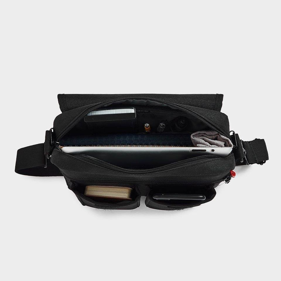 Túi Đeo Chéo Nam Nữ KASUTO Alex Messenger - Messenger Ipad - Vải Canvas Kháng Nước