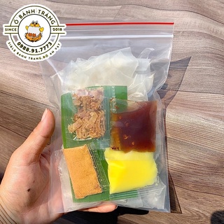 Bánh tráng phơi sương hành phi bơ me