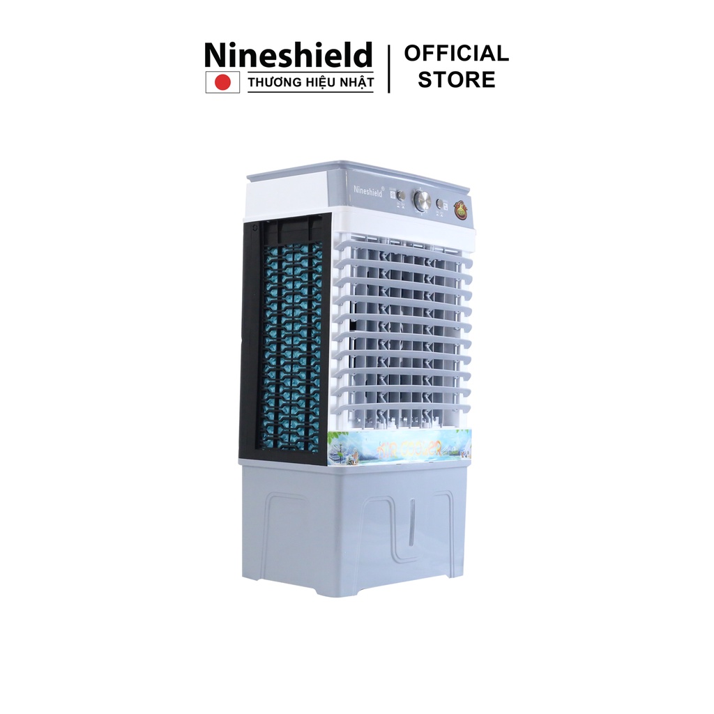 Quạt điều hoà Nineshield KB588S dung tích 45L làm mát nhanh tiết kiệm điện - Hàng chính hãng