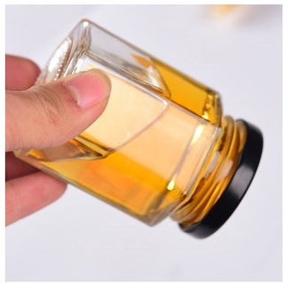 Hũ lục giác 380ml nắp thiết
