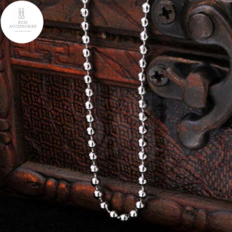 Vòng Cổ Kim Loại Tròn Trơn Đeo Cổ, Vòng Dây Chuyền Đẹp