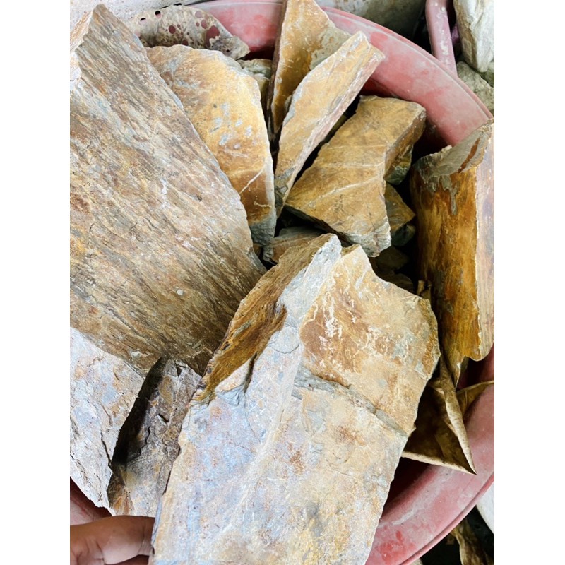 Đá Trầm Tích Vàng [1kg] Trang trí bể cá cảnh, bể thuỷ sinh |