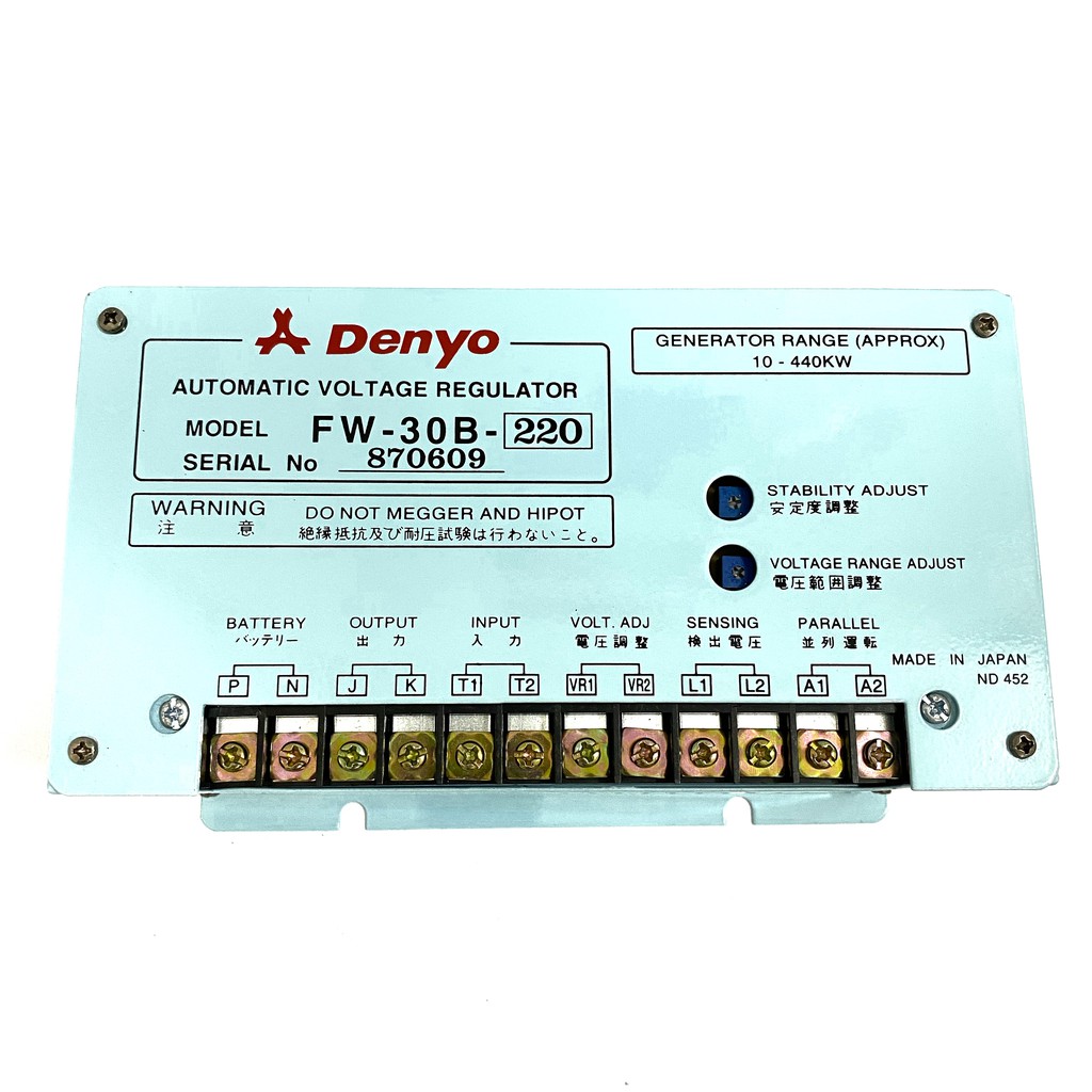 Mạch điều chỉnh điện áp  AVR Denyo FW 30B-220 30A/180V