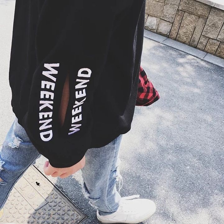 Áo Thun Sweater Fox_weekend Unisex | BigBuy360 - bigbuy360.vn