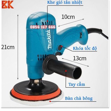 Máy đánh bóng ô tô MAKITA GV6010 - Máy đánh bóng ô tô, xe máy Mini - Hàng mới