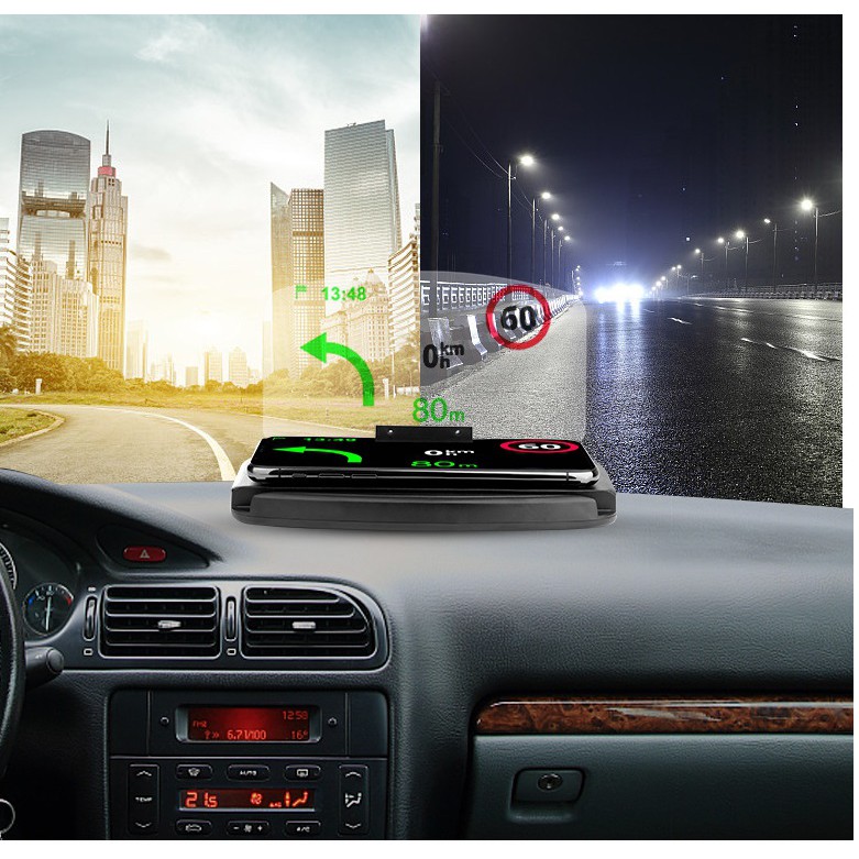 Giá Đỡ Điện Thoại HUD Phản Chiếu Màn Hình Điện Thoại Lên Gương Tiện Lợi XC-90