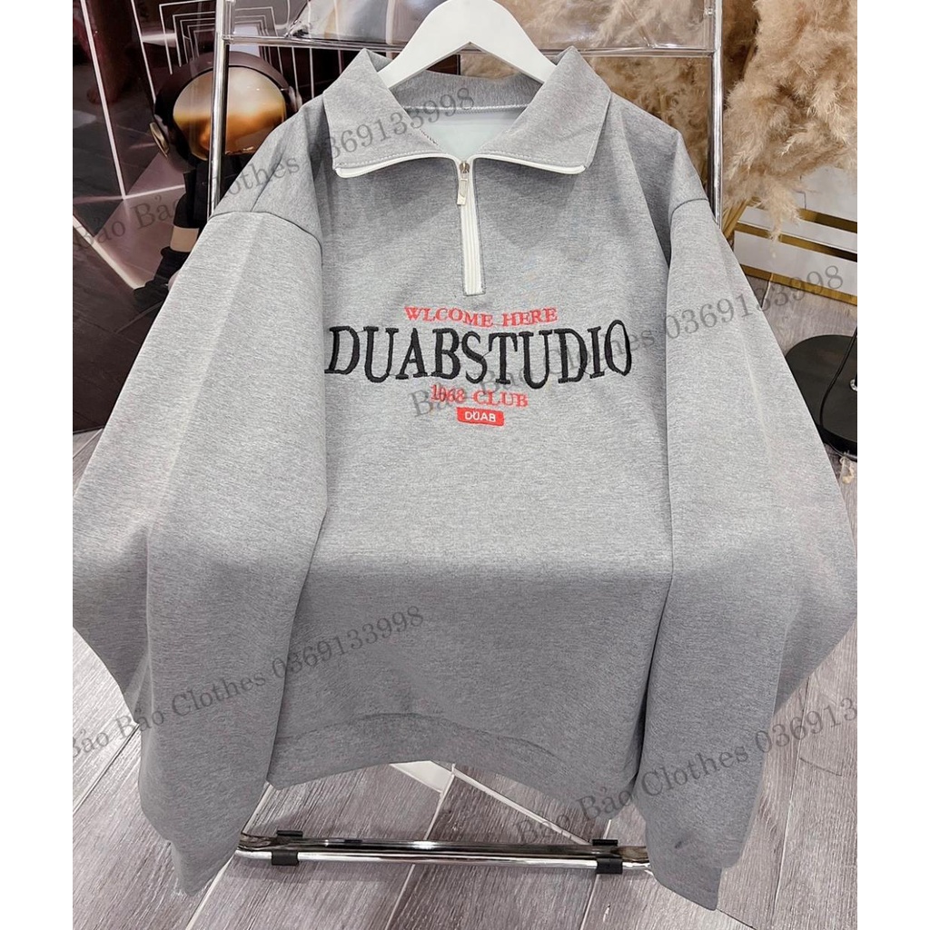 Áo Chất Tăm Cổ Bẻ PoloNam Nữ Unisex Chất Nỉ Tăm Thêu Chữ Dáng Rộng Basic Hàn Quốc