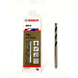 Mũi khoan inox Bosch 2mm-7.5mm