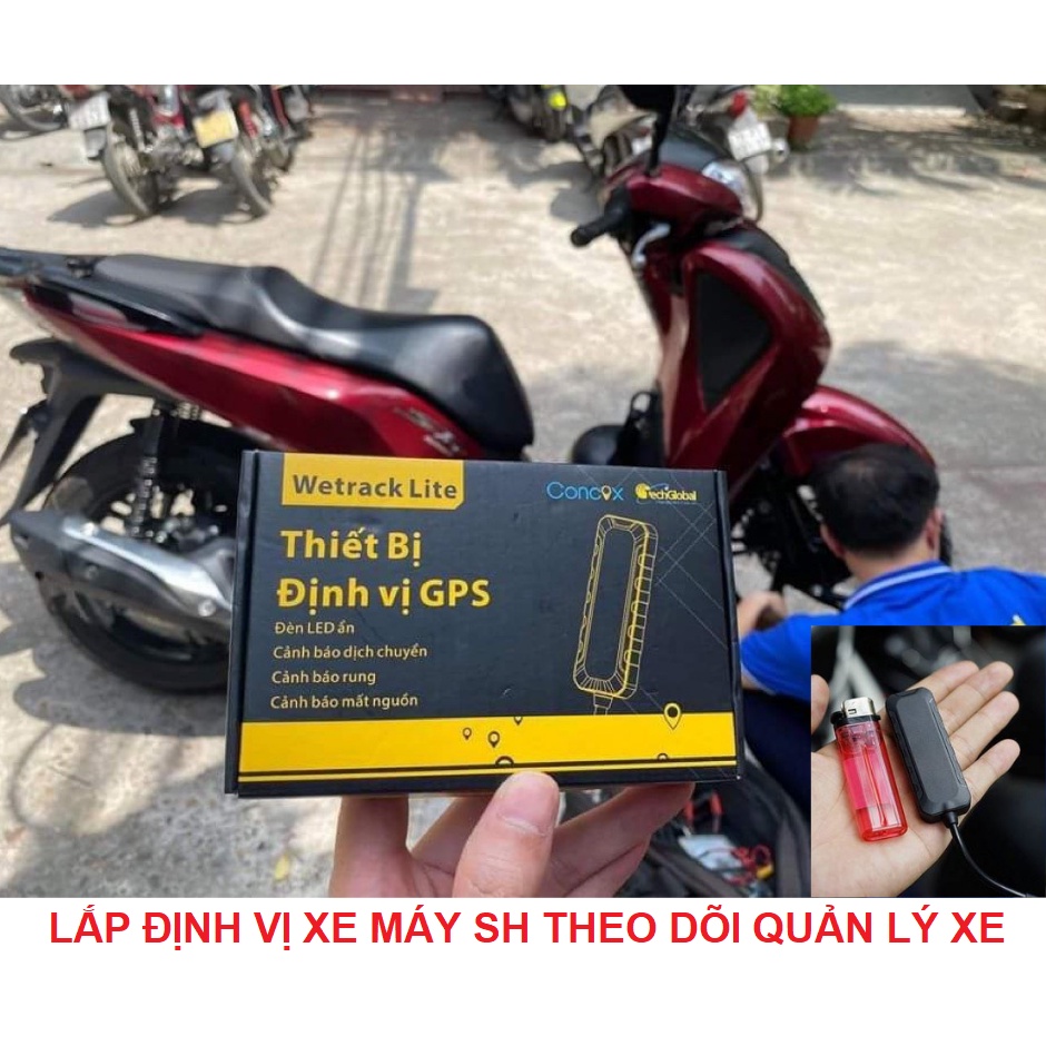 Định Vị Xe Máy SH Mini Siêu Nhỏ Bảo Hành 06 Tháng Vitrixe