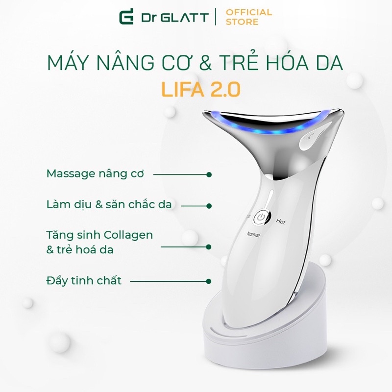 Máy nâng cơ trẻ hoá da Dr Glatt LIFA 2.0 thương hiệu Đức. Bảo hành 1 năm