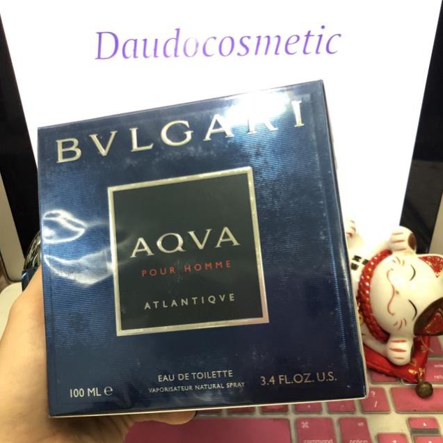 [ fullsize ] Nước hoa BVLgari Aqva Pour Homme Atlantiqve EDT 100ml 50ml . Chính Hãng Cao Cấp