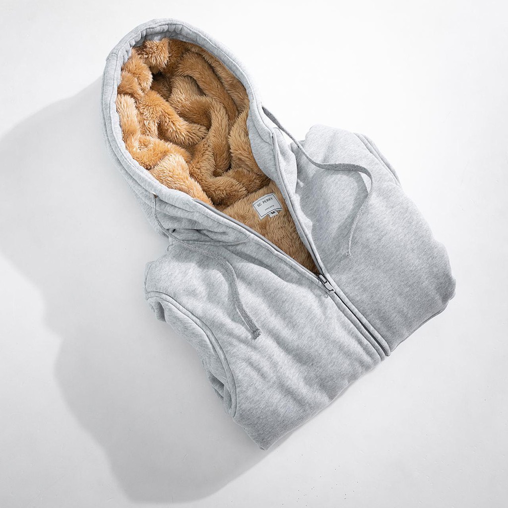 Áo Khoác Nỉ Hoodie - AK003 - Chất liệu vải nỉ 380g, lớp lót lông cừu siêu ấm - SC Perky Outfit | BigBuy360 - bigbuy360.vn