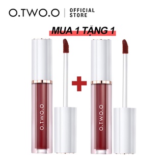 Son kem lì O.TWO.O chống thấm nước lâu trôi 20 màu tùy chọn Màu Nhung Sương Lì Mịn 3ml