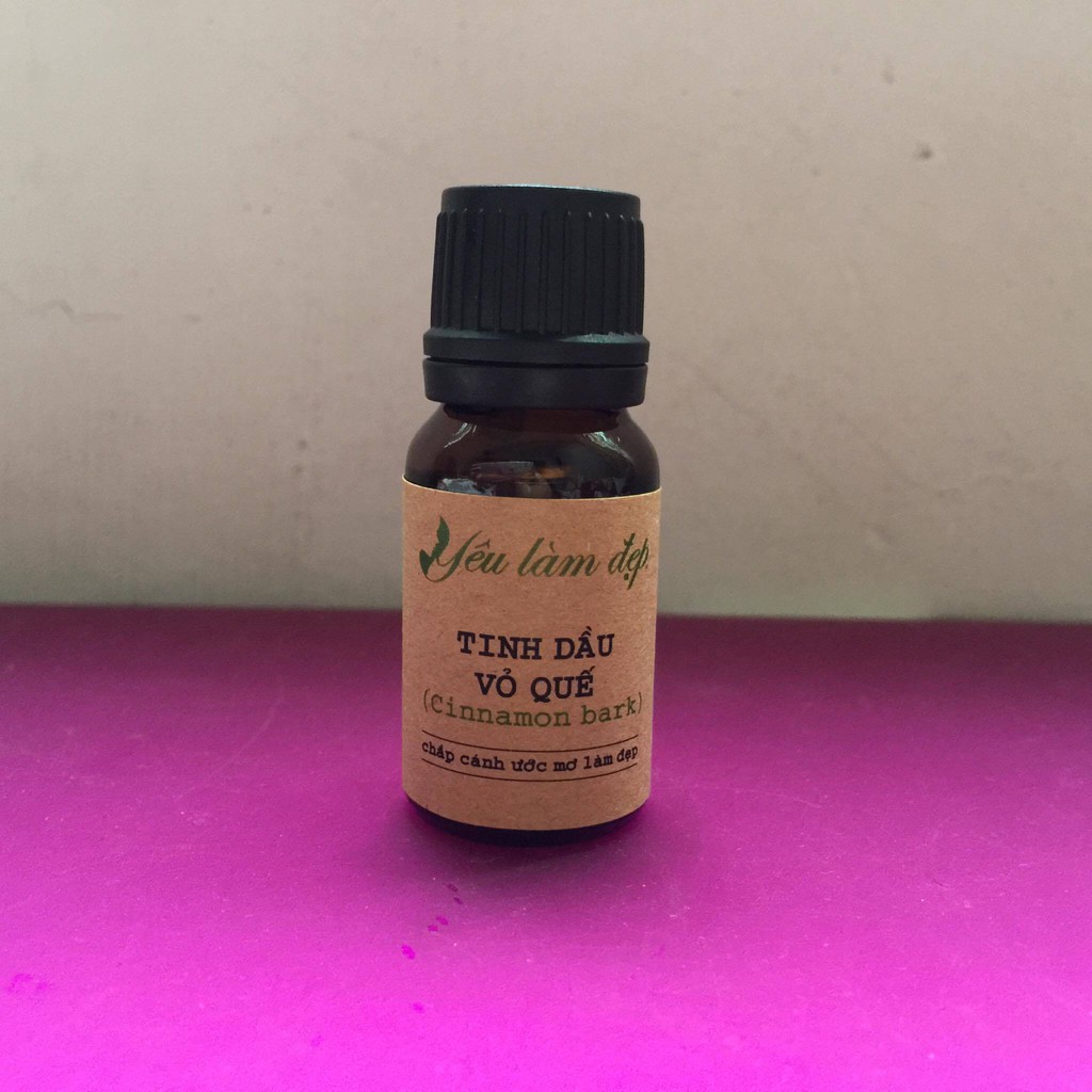 Tinh dầu vỏ quế hữu cơ nguyên chất 10ml