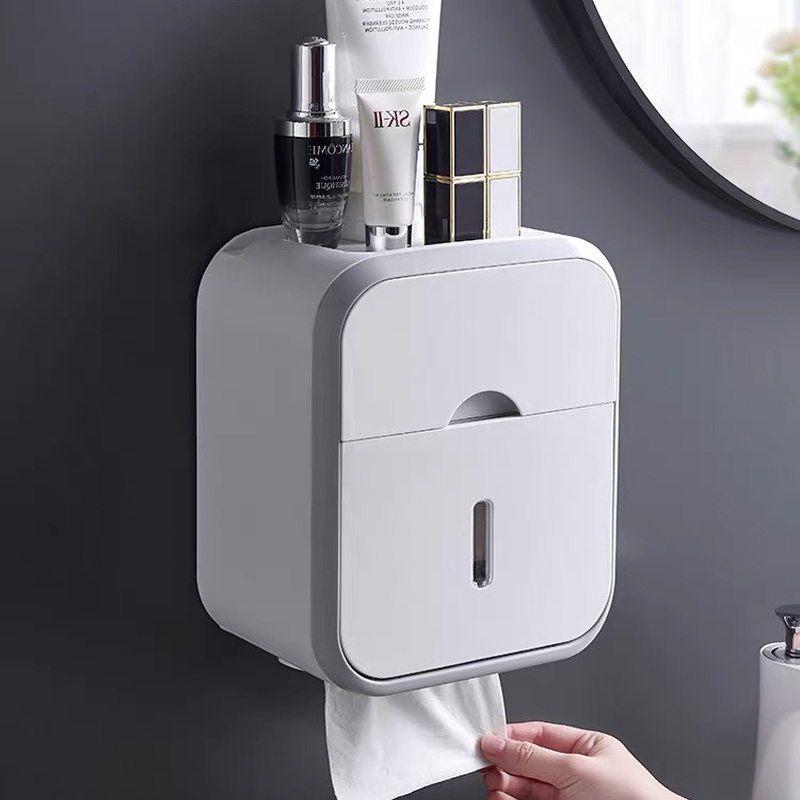 Hộp Đựng Khăn Giấy Hộp Đựng Giấy Vệ Sinh Dán Tường Siêu Tiện Dụng Cho Gia Đình Gia.Dung.hoang.anh