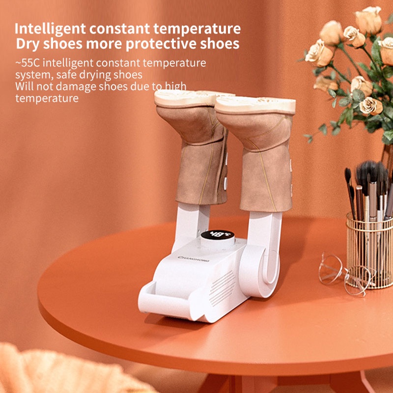 Máy Sấy Khô Giày Thông Minh Khử Mùi Bằng Tia UV