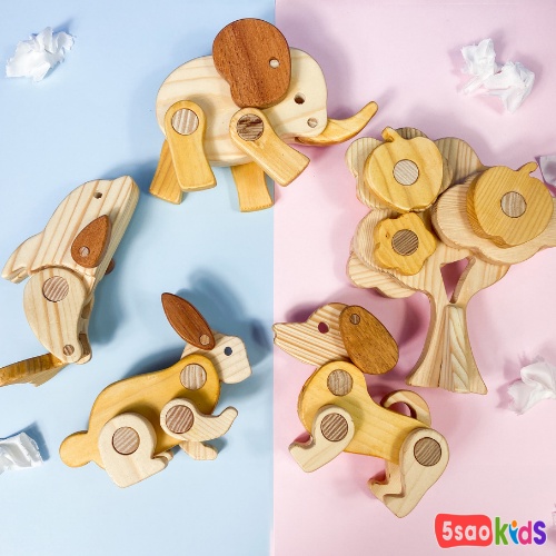 ĐỒ CHƠI LẮP GHÉP ĐỘNG VẬT ĐÁNG YÊU