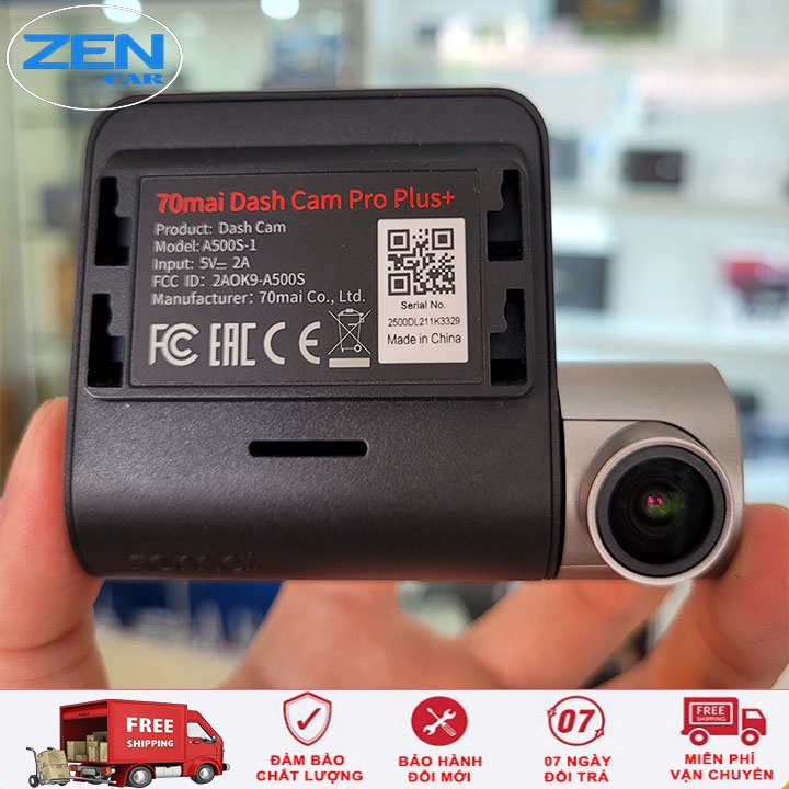 Camera Hành Trình Ô Tô Xiaomi 70mai A500s  - Bảo Hành 1 Đổi 1 Trong 12 Tháng