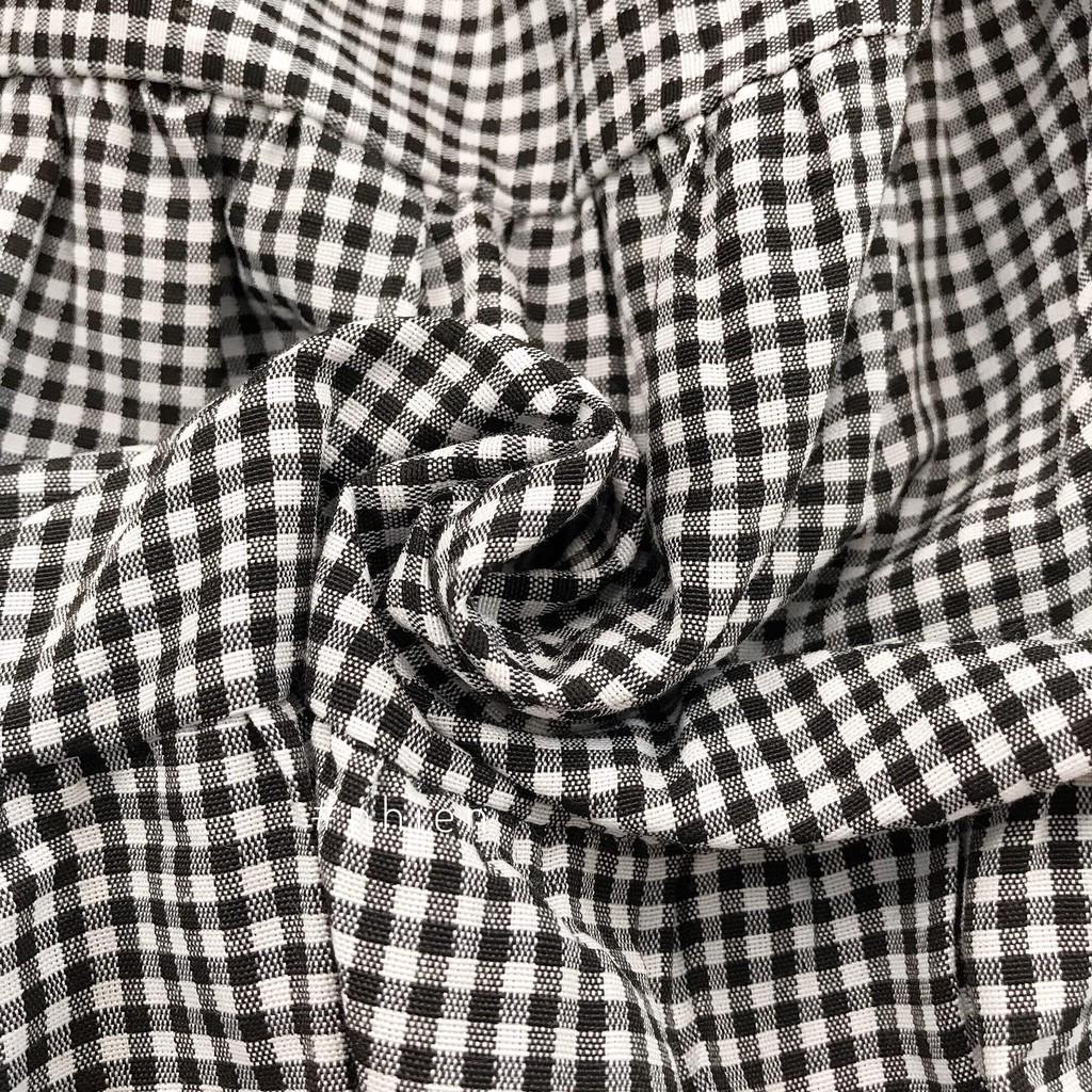 Chân váy caro tầng meuclothing phong cách vintage | BigBuy360 - bigbuy360.vn